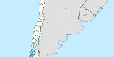Harta antofagasta, Chile