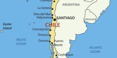 Harta Chile țară