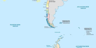 Harta insulele din Chile