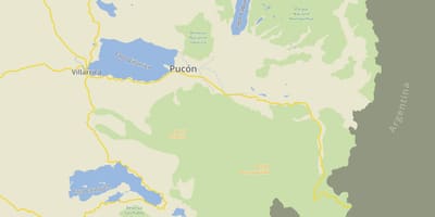 Harta pucon, Chile